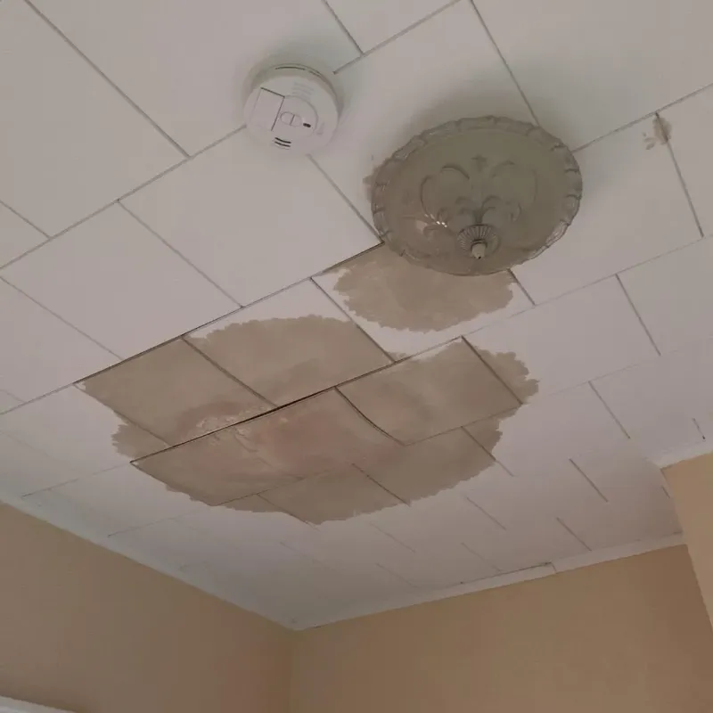 Ceiling Water Damage Repair in Middlefield, OH