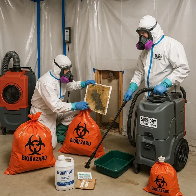 Contaminated Water Handling Protocols process in Middlefield, OH